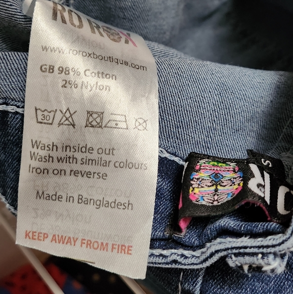 Ro Rox ladies wide leg jean - Picture 4 of 9